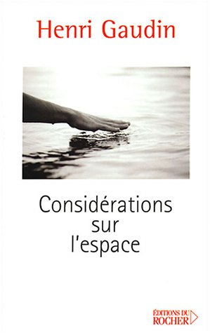 Considérations sur l'espace