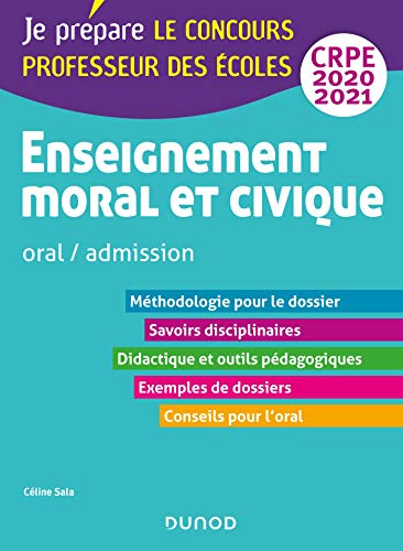 Enseignement moral et civique : oral, admission, CRPE 2020-2021