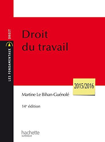 Droit du travail : 2015-2016