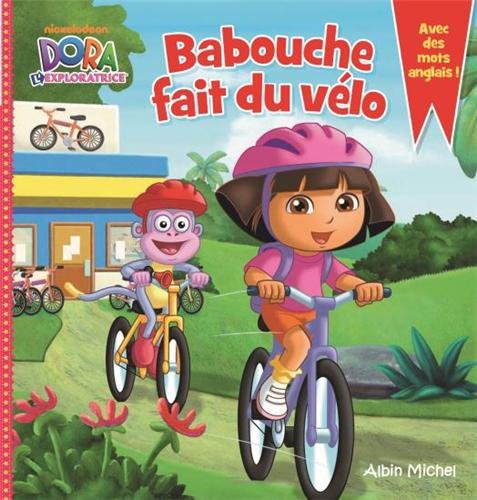 Babouche fait du vélo