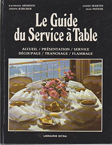 Guide du service à table