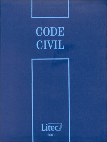 code civil 2001 (ancienne édition)