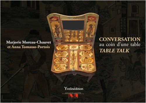 conversation autour d'une table. réflexions autour d'une table à poudrer du xviiie siècle en marquet
