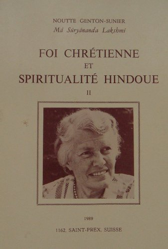 foi chrétienne et spiritualité hindoue