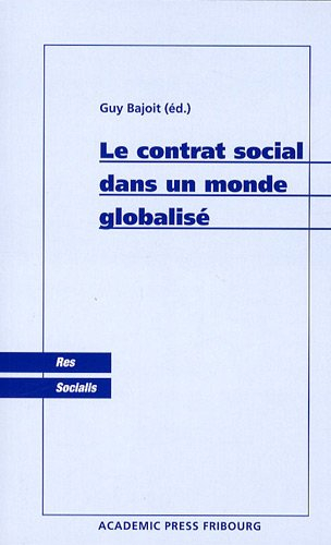 Le contrat social dans un monde globalisé