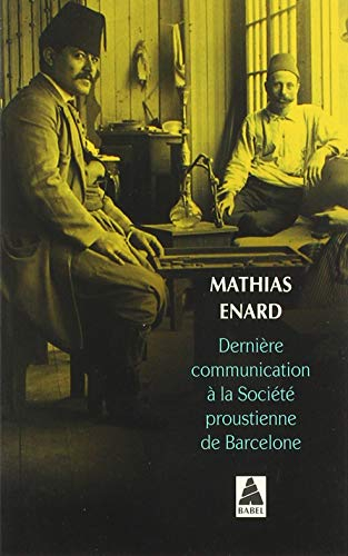 Dernière communication à la société proustienne de Barcelone