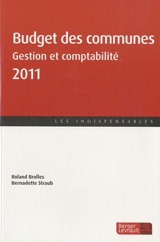 Budget des communes 2011 : gestion et comptabilité