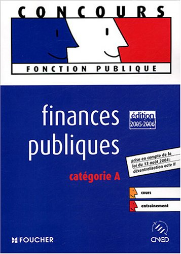 finances publiques : catégorie a