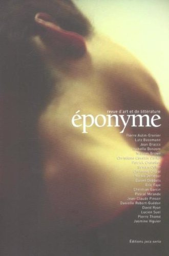 Eponyme, revue d'art et de littérature, n° 2