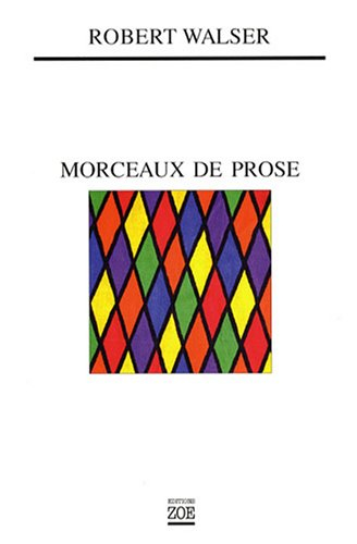 Morceaux de prose