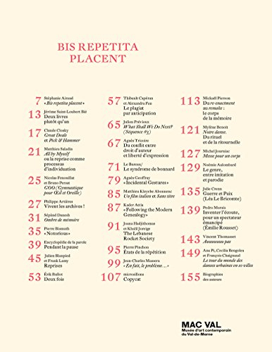 Bis repetita placent : version B