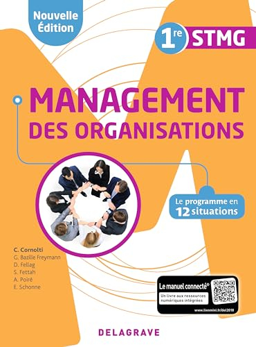 Management des organisations 1re STMG : le programme en 12 situations