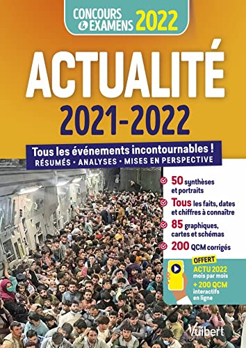 Actualité 2021-2022 : tous les événements incontournables ! : résumés, analyses, mises en perspectiv