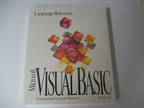 Manuel de référence Microsoft Visual Basic, édition applications