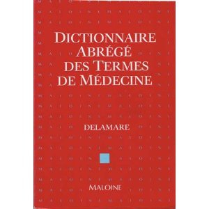 dictionnaire abrégé des termes de médecine