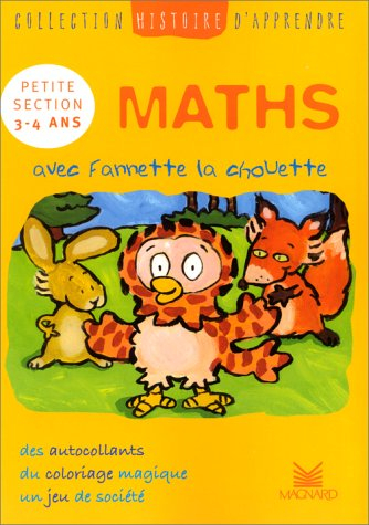 Maths avec Fanette la chouette : petite section 3-4 ans