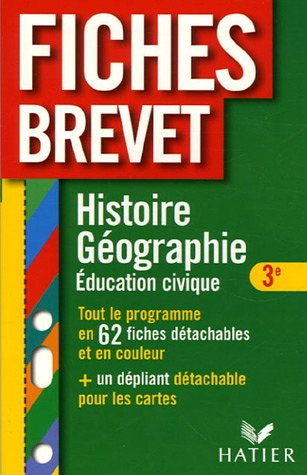 Histoire-géographie, éducation civique 3e