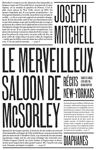 Le merveilleux saloon de McSorley : récits new-yorkais