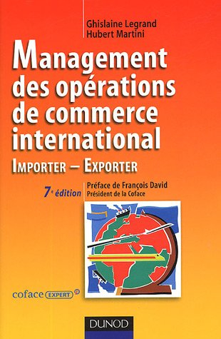 Management des opérations de commerce international : importer, exporter