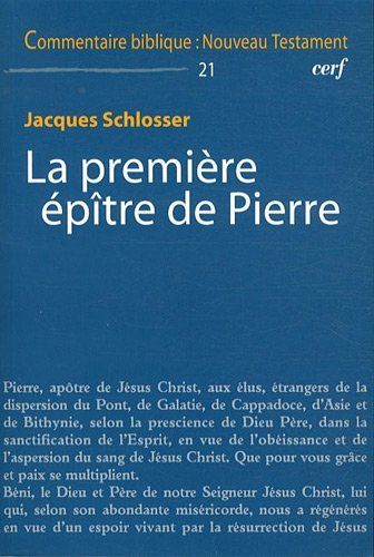 La première épître de Pierre