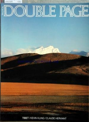 double page photos du 01/01/1982 - tibet par kevin kling et claude herviant