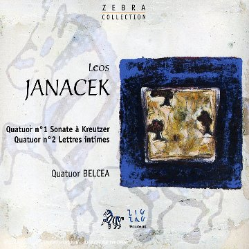 janacek: quartuor no. 1 sonata à kreutzer, quator no. 2lettre intimes