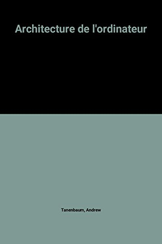 architecture de l'ordinateur