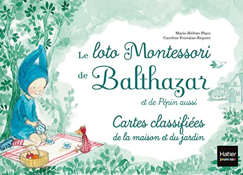 Le loto Montessori de Balthazar et de Pépin aussi : cartes classifiées de la maison et du jardin