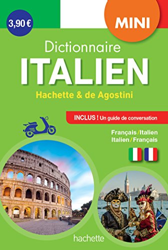 Dictionnaire mini Hachette & De Agostini : français-italien, italien-français