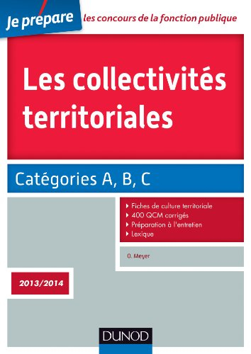 Les collectivités territoriales : catégories A, B, C : 2013-2014