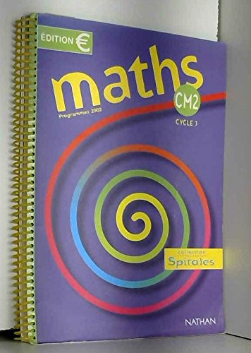 Spirales : Maths, CM2