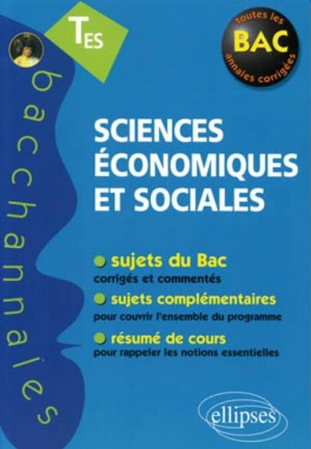 Sciences économiques et sociales, T ES