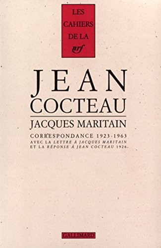 Cahiers Jean Cocteau, n° 12. Correspondance : 1923-1963 : avec la Lettre à Jacques Maritain et la Ré