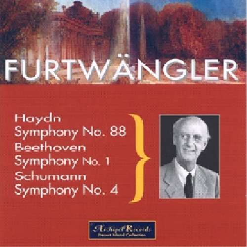 furtwangler - haydn : symphonie n,88, beethoven : symphonie n,1, schumann : symphonie n,4