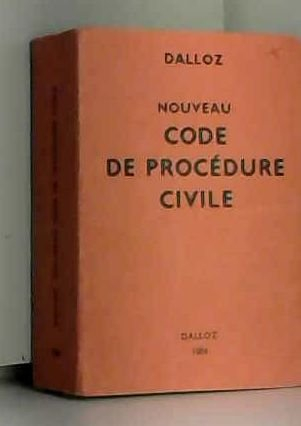 nouveau code de procédure civile (petits codes dalloz)