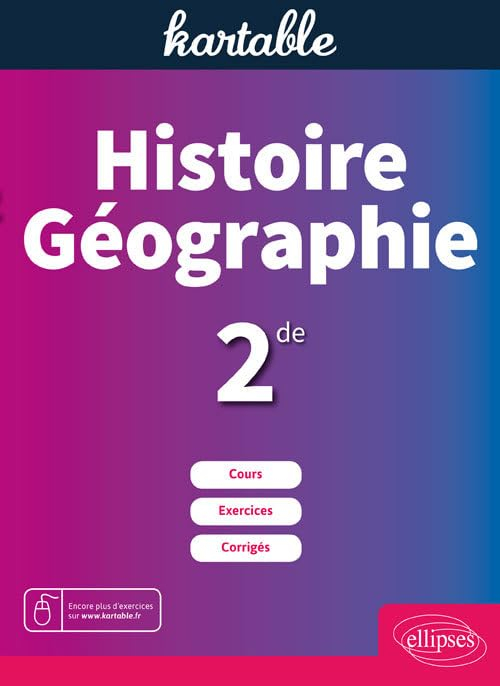 Histoire géographie, 2de