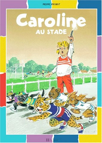 Caroline sur le stade