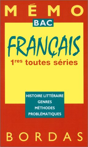 memo 52 francais 1ere    (ancienne edition)