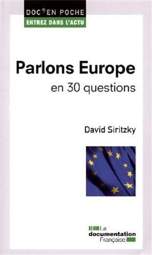 Parlons Europe en 30 questions