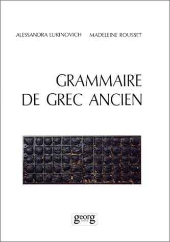 grammaire de grec ancien