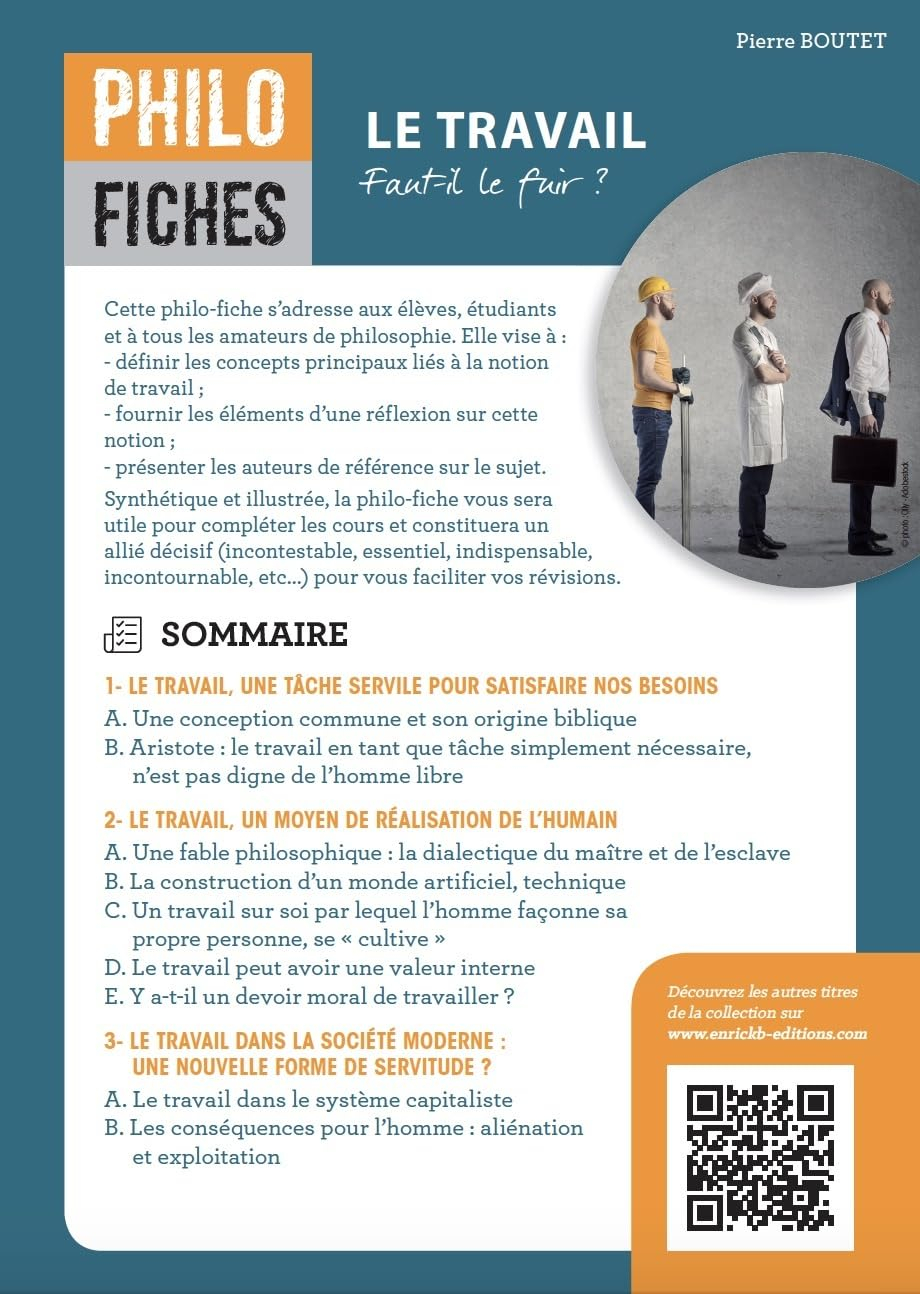 Le travail : faut-il le fuir ?