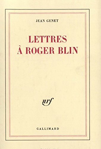 lettres à roger blin