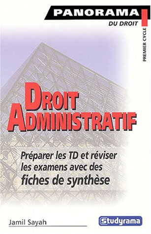 Droit administratif : 30 fiches de synthèse pour préparer les TD et reviser les examens