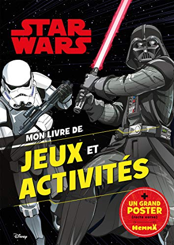 Star Wars : Dark Vador et stormtrooper : mon livre de jeux et activités + un grand poster (recto ver