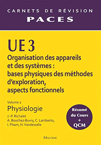 UE3 organisation des appareils et des systèmes : bases physiques des méthodes d'exploration, aspects