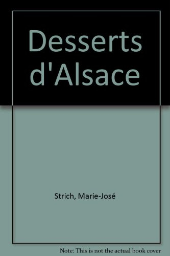 Desserts d'Alsace