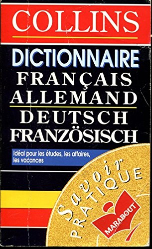 Dictionnaire Collins français-allemand, allemand-français