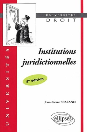 institutions juridictionnelles. 5ème édition