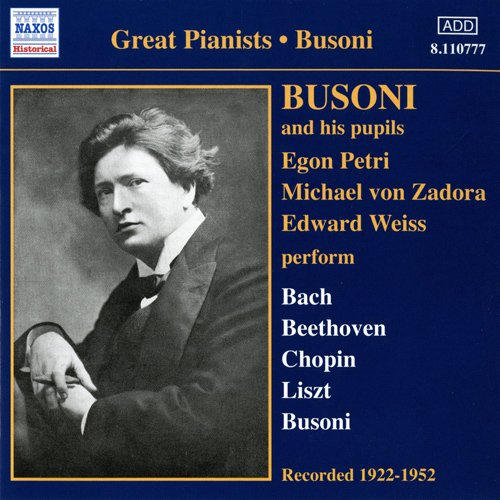 busoni and his pupils (1922-1952)