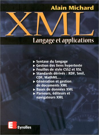 xml, langage et applications